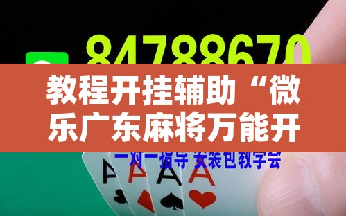 教程开挂辅助“微乐广东麻将万能开挂器”其实确实有挂