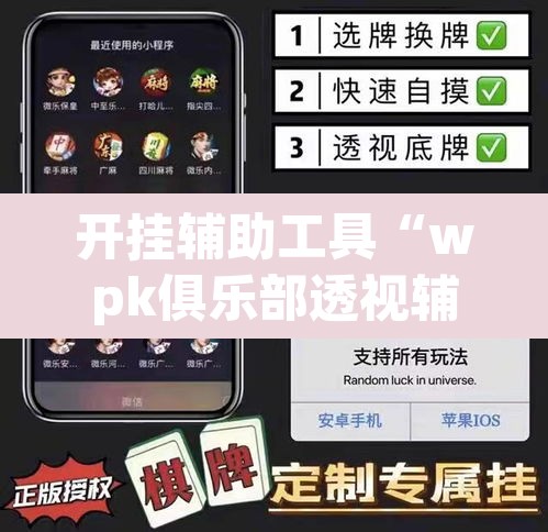 开挂辅助工具“wpk俱乐部透视辅助挂	”其实确实有挂