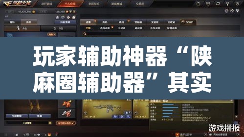 玩家辅助神器“陕麻圈辅助器”其实确实有挂