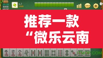 推荐一款“微乐云南麻将怎样免费开挂	”附辅助神器开挂脚本详细步骤