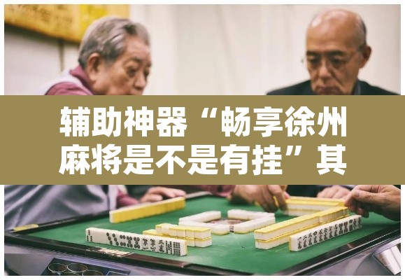 辅助神器“畅享徐州麻将是不是有挂	”其实确实有挂