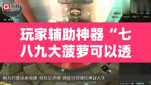 玩家辅助神器“七八九大菠萝可以透视吗”(透视挂)辅助透视教程