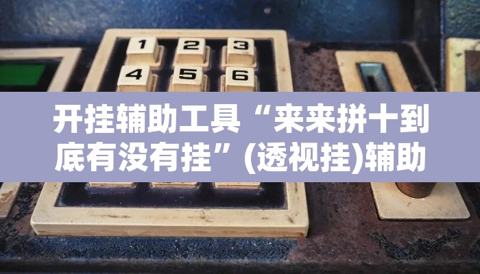 开挂辅助工具“来来拼十到底有没有挂”(透视挂)辅助透视教程