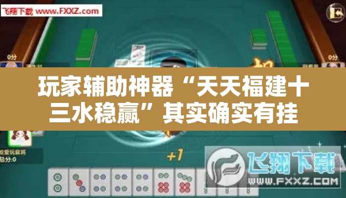 玩家辅助神器“天天福建十三水稳赢”其实确实有挂