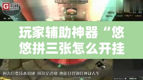 玩家辅助神器“悠悠拼三张怎么开挂	”(透视)其实确实有挂