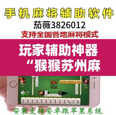 玩家辅助神器“猴猴苏州麻将确实真的有挂	”开挂辅助脚本+详细开挂安装教程