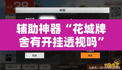 辅助神器“花城牌舍有开挂透视吗	”其实确实有挂