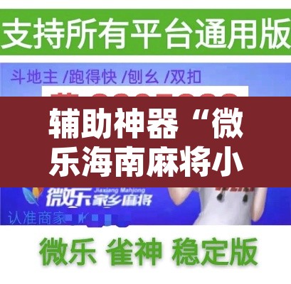 辅助神器“微乐海南麻将小程序必赢神器	”开挂辅助脚本+详细开挂安装教程