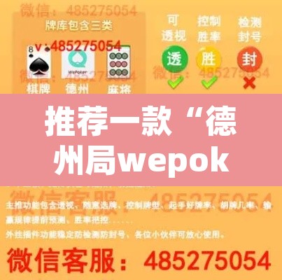 推荐一款“德州局wepoker透视挂”开挂辅助脚本+详细开挂安装教程