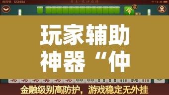 玩家辅助神器“仲乐郑州麻将透视辅助”其实确实有挂