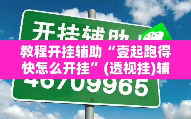 教程开挂辅助“壹起跑得快怎么开挂”(透视挂)辅助透视教程
