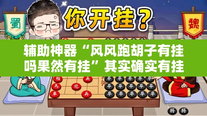 辅助神器“风风跑胡子有挂吗果然有挂”其实确实有挂