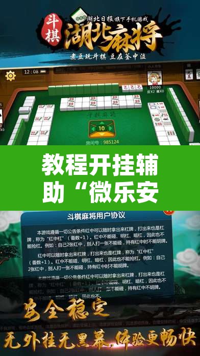 教程开挂辅助“微乐安徽麻将开挂教程	”其实确实有挂