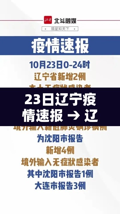 23日辽宁疫情速报 → 辽宁1月23日的新确认的肺炎病例 23日辽宁疫情速报 → 辽宁1月23日的新确认的肺炎病例