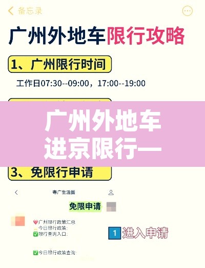 广州外地车进京限行—(广州外地车进京限行规定) 广州外地车进京限行—(广州外地车进京限行规定)