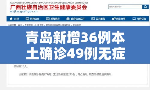 青岛新增36例本土确诊49例无症状—（青岛新增3例无症状感染者行动轨迹）