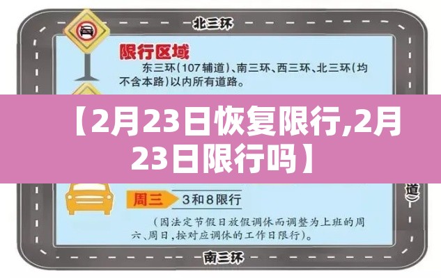 【2月23日恢复限行,2月23日限行吗】 【2月23日恢复限行,2月23日限行吗】