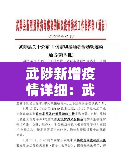 武陟新增疫情详细：武陟新冠最新消息