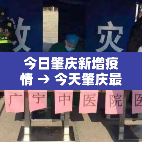 今日肇庆新增疫情 → 今天肇庆最新疫情 今日肇庆新增疫情 → 今天肇庆最新疫情
