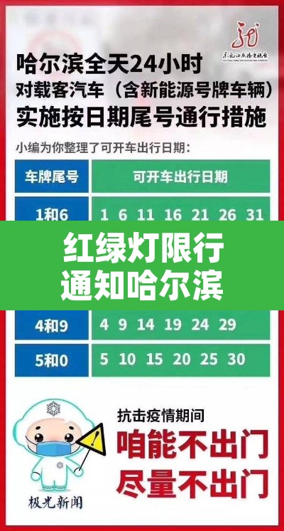 红绿灯限行通知哈尔滨›哈尔滨交通禁行公告