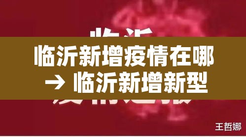 临沂新增疫情在哪 → 临沂新增新型冠状病毒 临沂新增疫情在哪 → 临沂新增新型冠状病毒