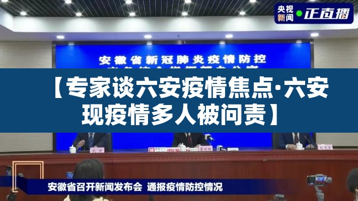 【专家谈六安疫情焦点·六安现疫情多人被问责】 【专家谈六安疫情焦点·六安现疫情多人被问责】