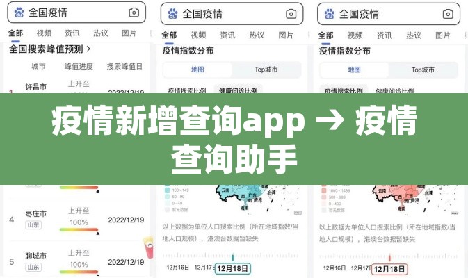 疫情新增查询app → 疫情查询助手 疫情新增查询app → 疫情查询助手