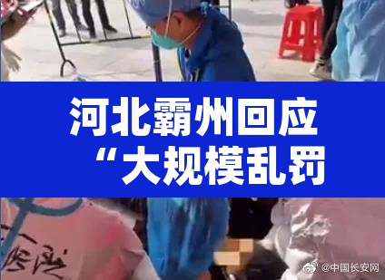 河北霸州回应“大规模乱罚款”：霸州发布