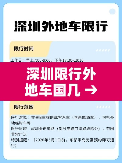 深圳限行外地车国几 → 深圳外地车限行时间节假日 深圳限行外地车国几 → 深圳外地车限行时间节假日