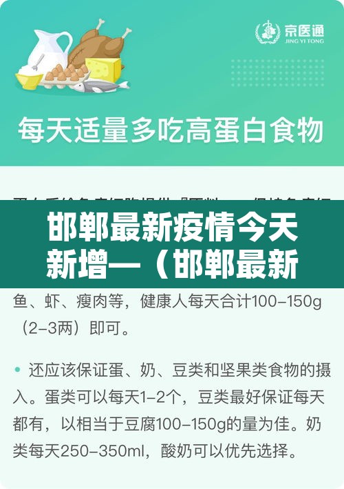 邯郸最新疫情今天新增—（邯郸最新输入疫情）