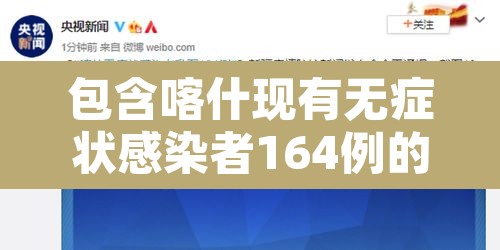 包含喀什现有无症状感染者164例的词条