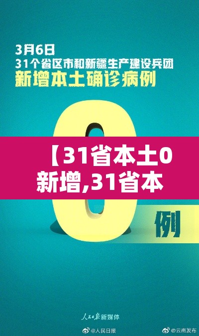 【31省本土0新增,31省本土新增潸】 【31省本土0新增,31省本土新增潸】