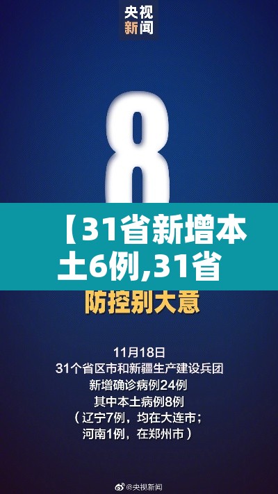 【31省新增本土6例,31省新增本土病例33+10】 【31省新增本土6例,31省新增本土病例33+10】