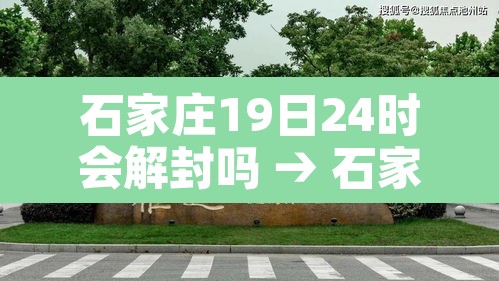 石家庄19日24时会解封吗 → 石家庄19日能解封吗?