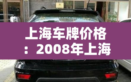 上海车牌价格:2008年上海车牌价格 上海车牌价格:2008年上海车牌价格