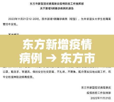 东方新增疫情病例 → 东方市新冠肺炎情况 东方新增疫情病例 → 东方市新冠肺炎情况