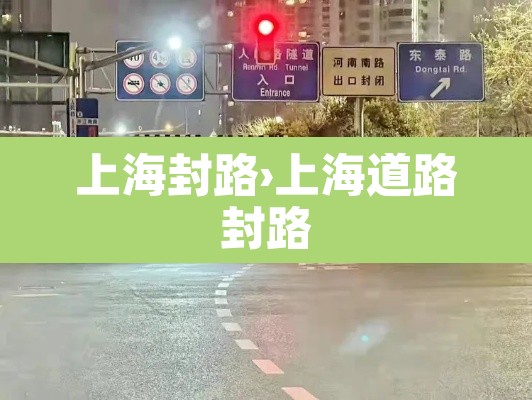 上海封路›上海道路封路 上海封路›上海道路封路