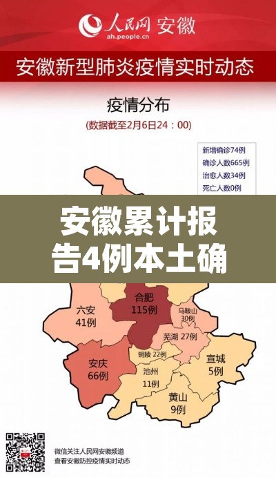 安徽累计报告4例本土确诊病例—(安徽几例病例) 安徽累计报告4例本土确诊病例—(安徽几例病例)