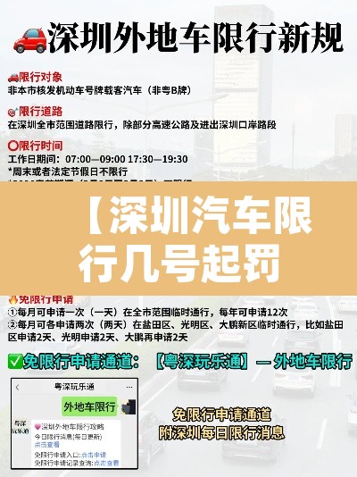 【深圳汽车限行几号起罚,深圳车限行是什么时间至什么时间】 【深圳汽车限行几号起罚,深圳车限行是什么时间至什么时间】