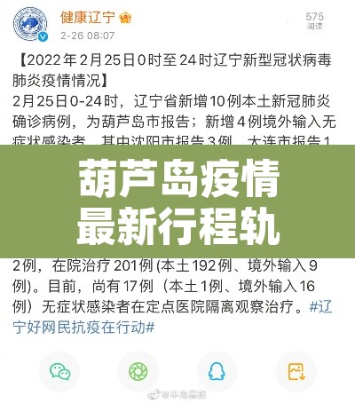 葫芦岛疫情最新行程轨迹:葫芦岛疫情实时动态 葫芦岛疫情最新行程轨迹:葫芦岛疫情实时动态