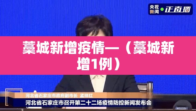 藁城新增疫情—(藁城新增1例) 藁城新增疫情—(藁城新增1例)