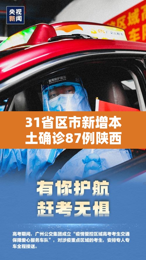 31省区市新增本土确诊87例陕西78例—（陕西新增本土1例是哪里的）