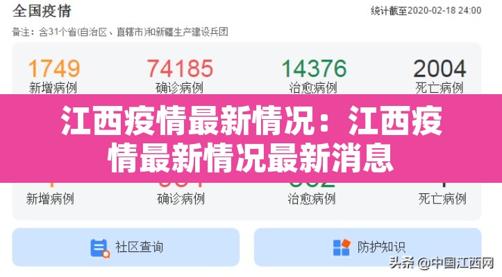 江西疫情最新情况:江西疫情最新情况最新消息 江西疫情最新情况:江西疫情最新情况最新消息