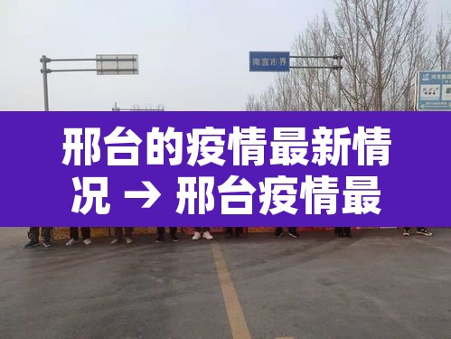 邢台的疫情最新情况 → 邢台疫情最新动态