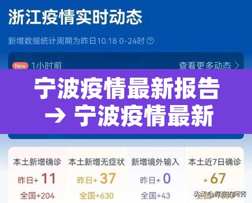 宁波疫情最新报告 → 宁波疫情最新新增病例 宁波疫情最新报告 → 宁波疫情最新新增病例