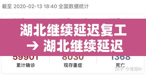 湖北继续延迟复工 → 湖北继续延迟复工荆州市疫情怎么样 湖北继续延迟复工 → 湖北继续延迟复工荆州市疫情怎么样