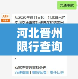 河北晋州限行查询电话 → 晋州限行尾号是多少