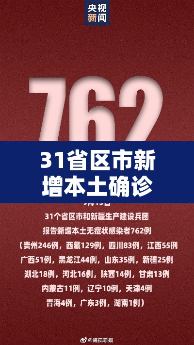 31省区市新增本土确诊9例›31省区市新增本土确诊6例 31省区市新增本土确诊9例›31省区市新增本土确诊6例