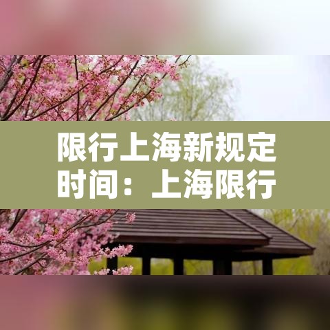 限行上海新规定时间:上海限行时间车辆 限行上海新规定时间:上海限行时间车辆