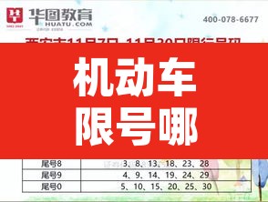 机动车限号哪天开始限行—(机动车限号什么时候开始) 机动车限号哪天开始限行—(机动车限号什么时候开始)